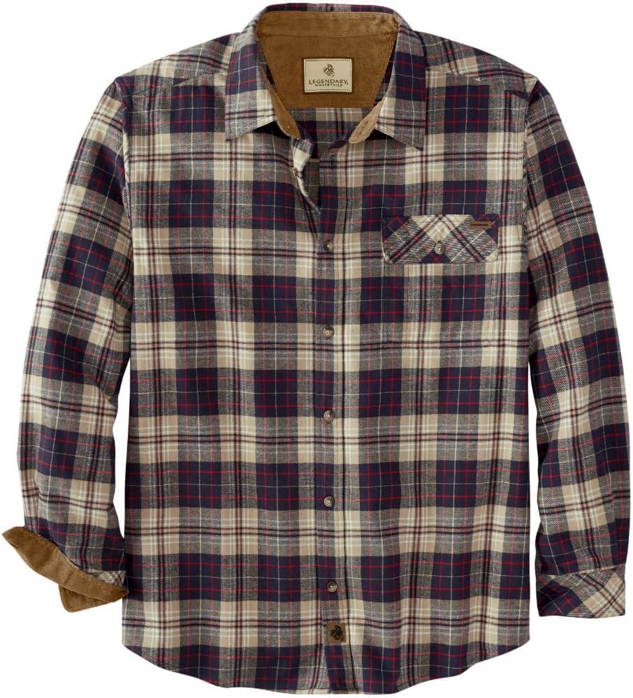 Legendary Whitetails Men's Flannel Shirt for Comfort and Style