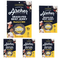 Country Archer Mustard BBQ Grass Fed Beef Jerky, 2 OZ Pack of 5