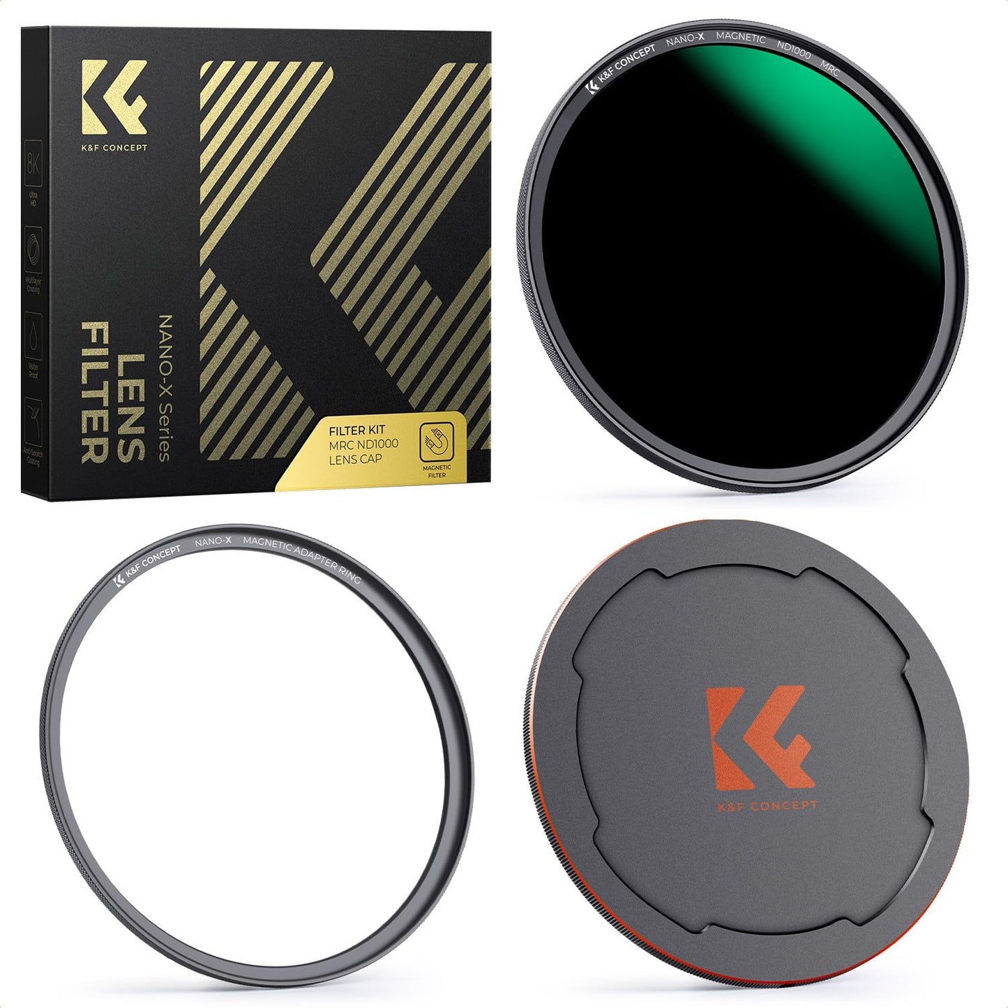 K&F Concept 67mm Magnetic ND1000 Filter for Stunning Photography