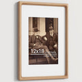 Heimlove 12x18 Picture Frames Natural Oak for Unique Displays