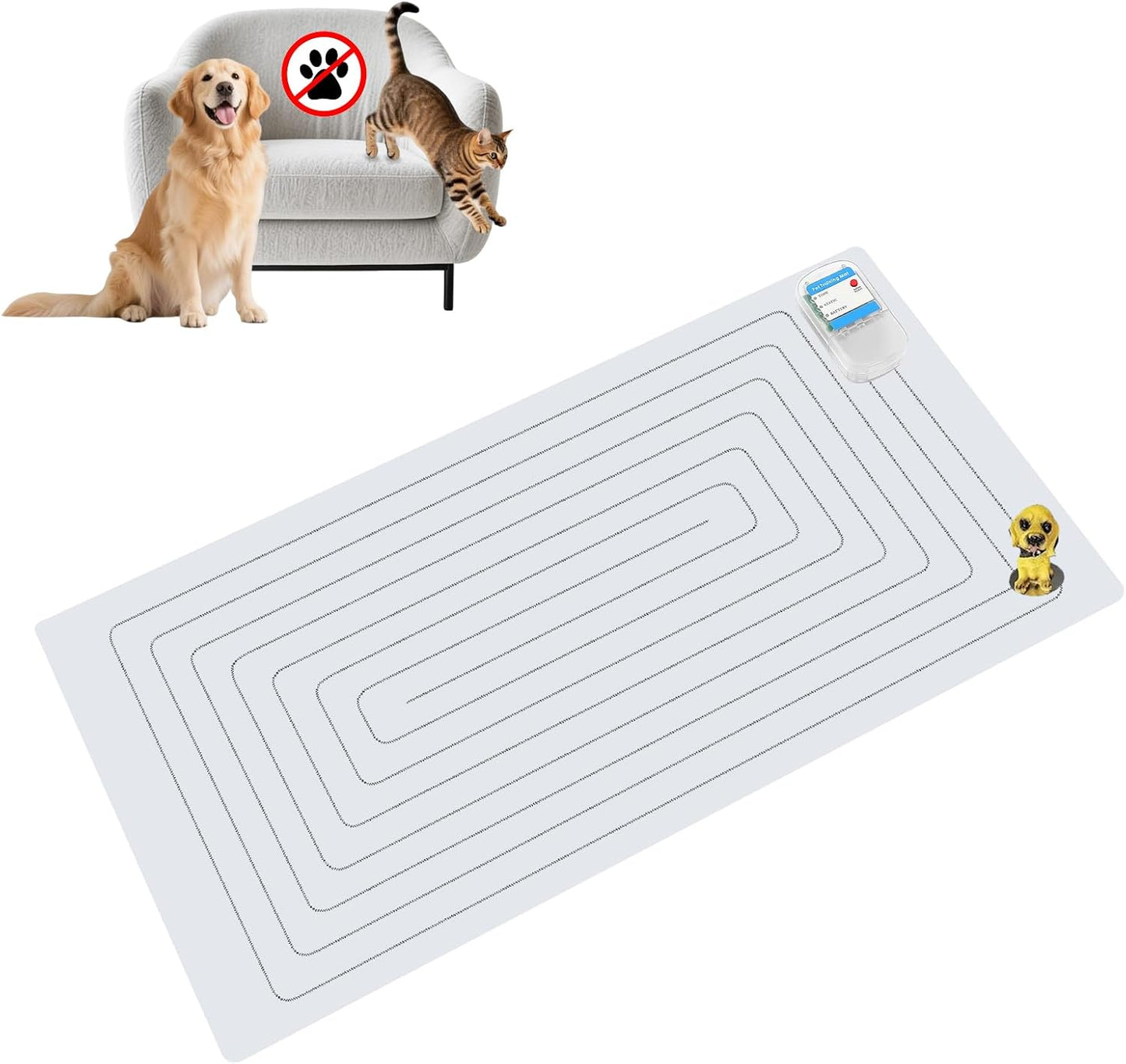 Scat Shock Mat for Dogs and Cats - Effective Indoor Training Tool