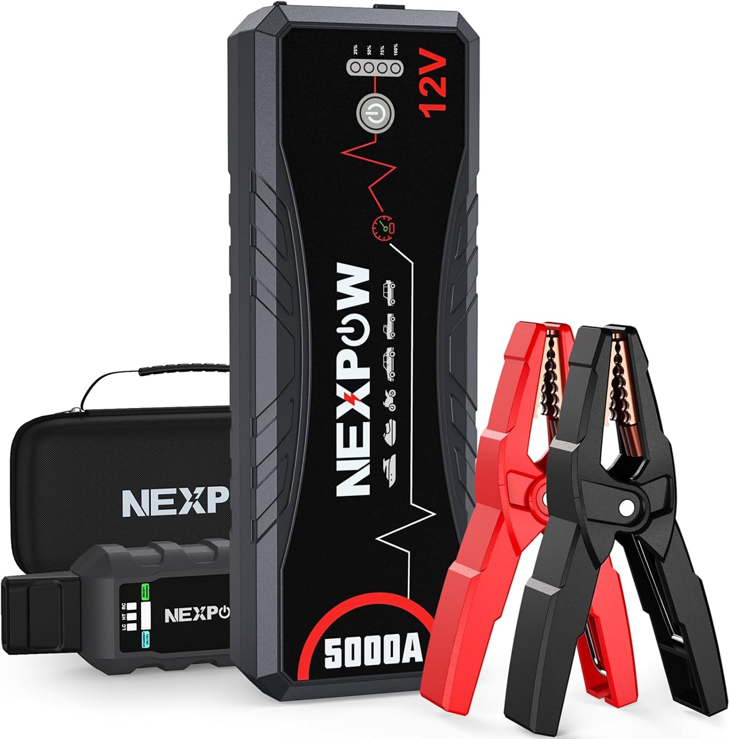 5000A NEXPOW Car Jump Starter: Power Up!