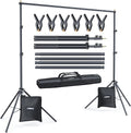 LINCO Backdrop Stand for Parties Kit 10x7 ft - Portable Support System