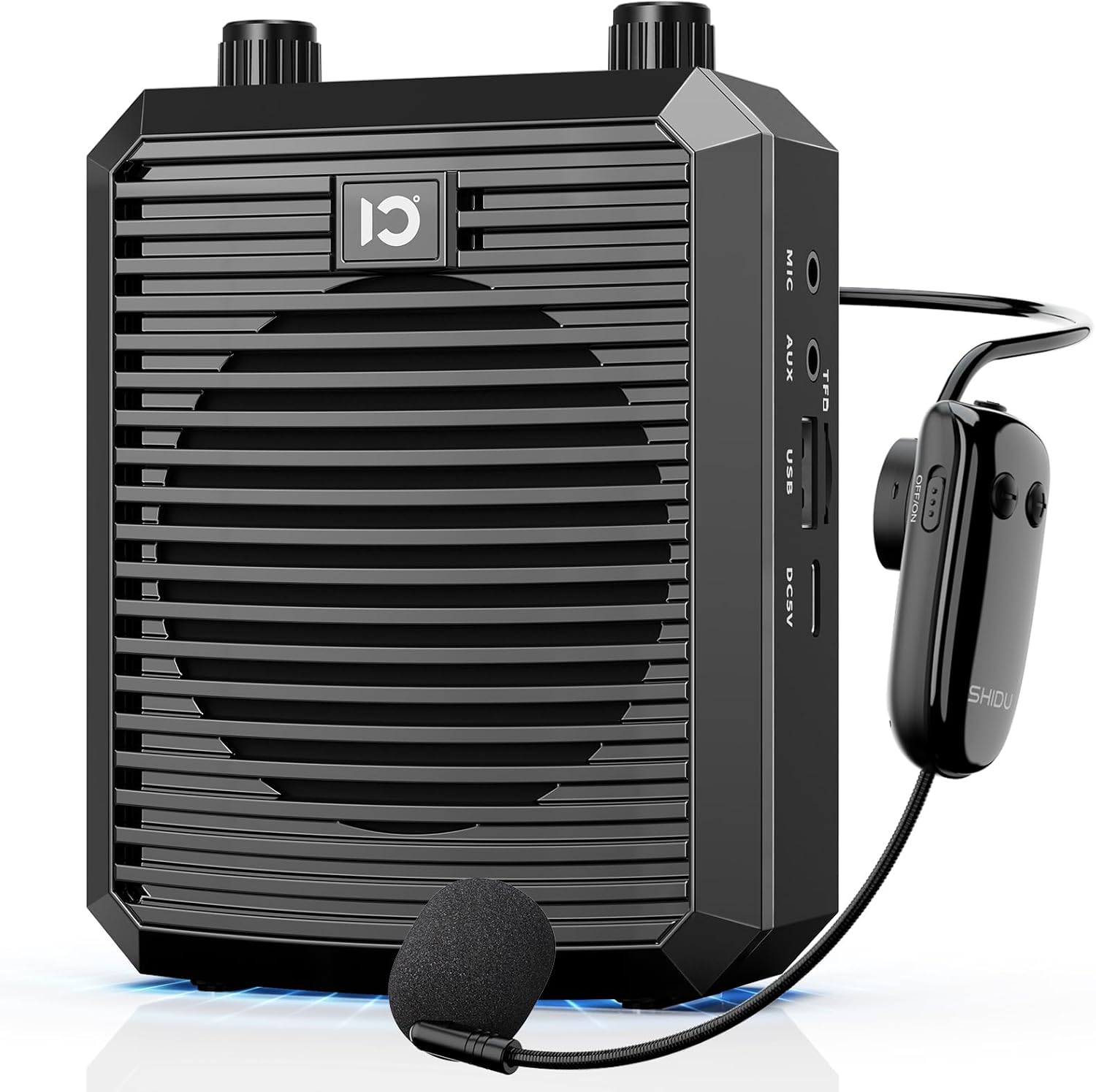SHIDU Voice Amplifier for Teachers with Wireless Microphone Headset