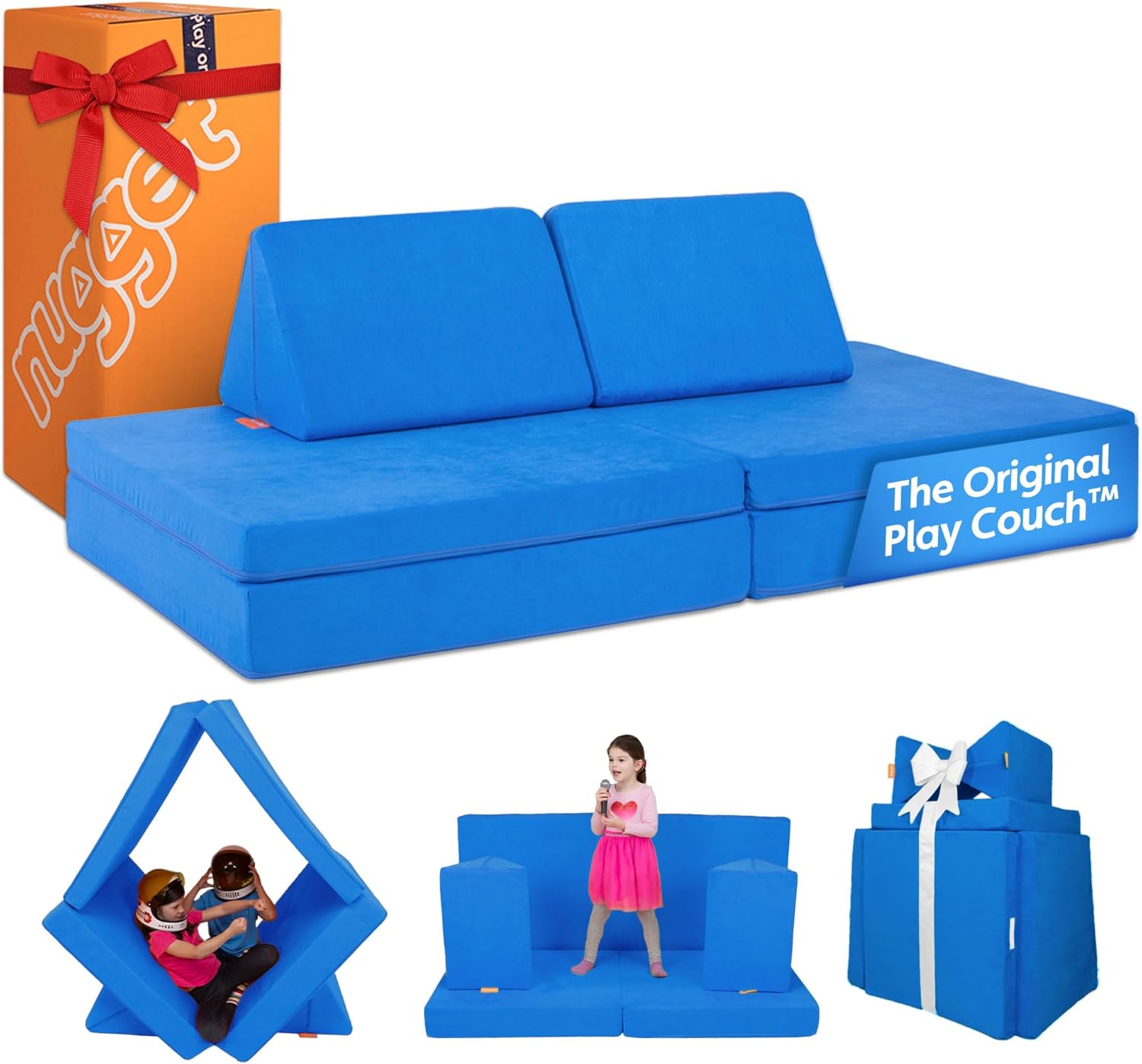 Nugget Play Couch for Kids - Modular Foam Sofa for Imagination