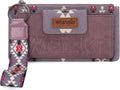 Wrangler Wristlet Wallets for Women Western Clutch Purse RFID Wallet