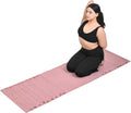 Organic Cotton Yoga Mat - Thick Hand-Woven Non-Slip Rug