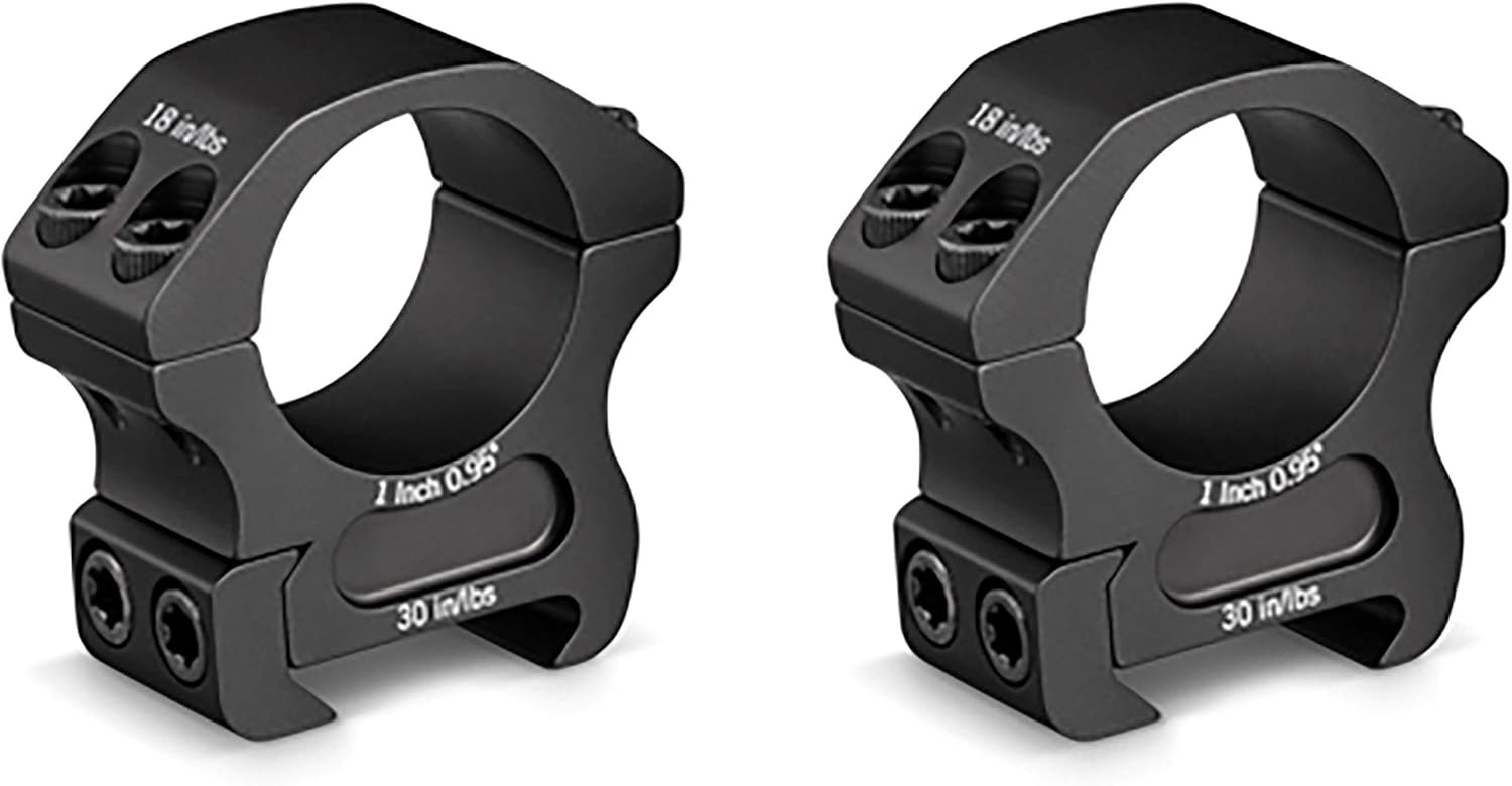 Vortex Optics Pro Series Riflescope Rings for Ultimate Accuracy