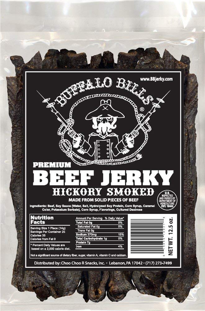Buffalo Bills Premium Hickory Beef Jerky - 12.5oz 7 Strips