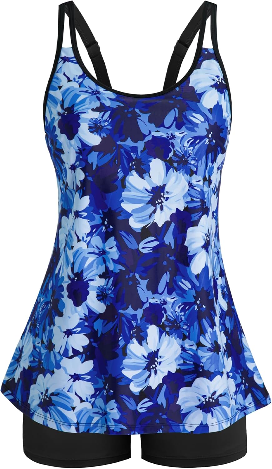 Arolina Tankini Swimsuits for Women with Tummy Control