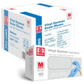 Jointown Synmax Vinyl Exam Gloves Medium - Latex-Free, Case of 1000