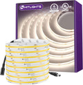 COB LED Strip Lights Neutral White 4000K 16.4ft - High Density Tape