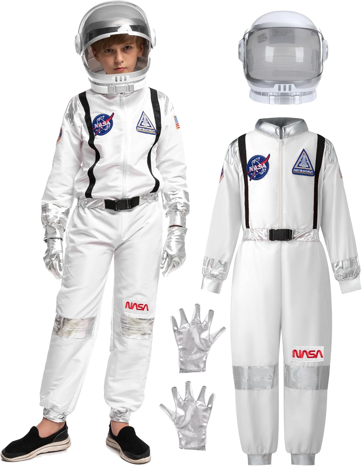 Spooktacular Creations Kids Astronaut Costume for Halloween Fun