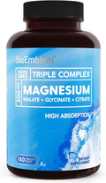 Triple Magnesium Complex 300mg - High Absorption Magnesium