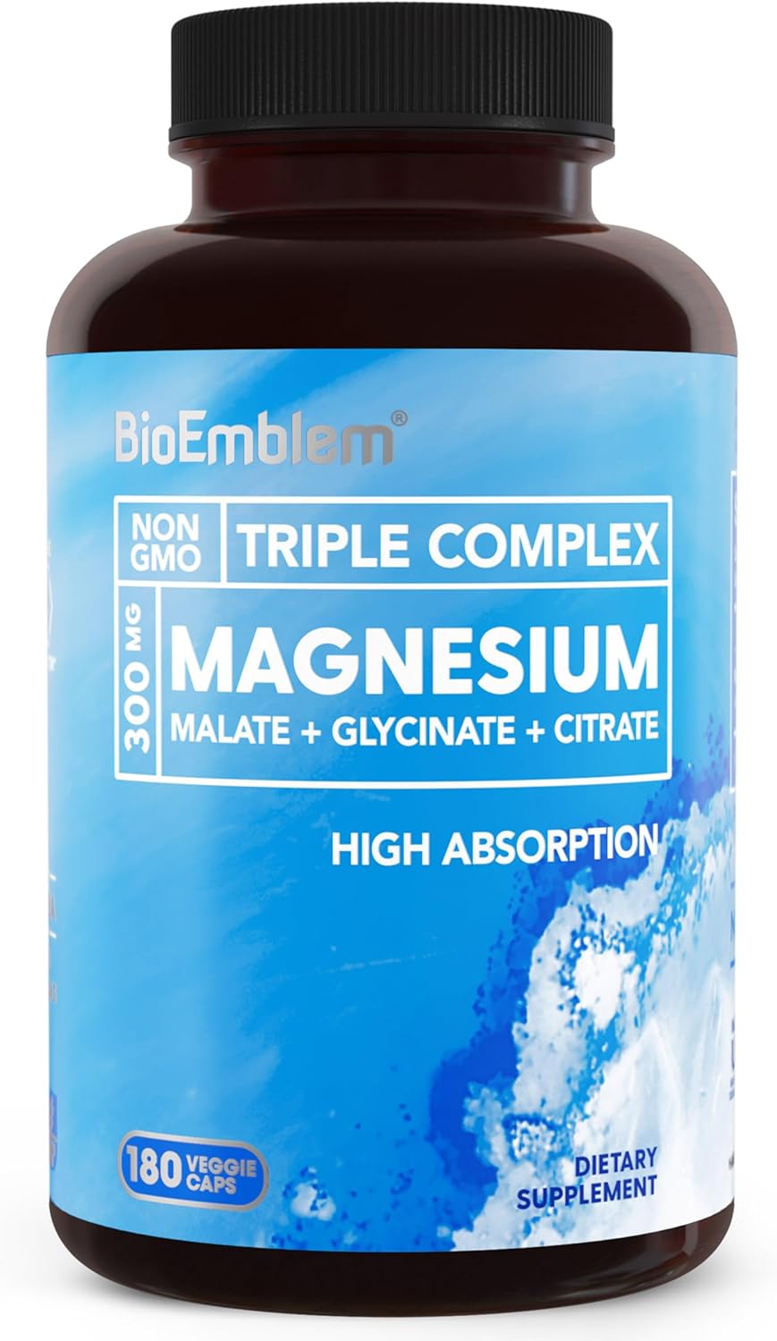 BioEmblem Triple Magnesium Complex for Muscles and Nerves