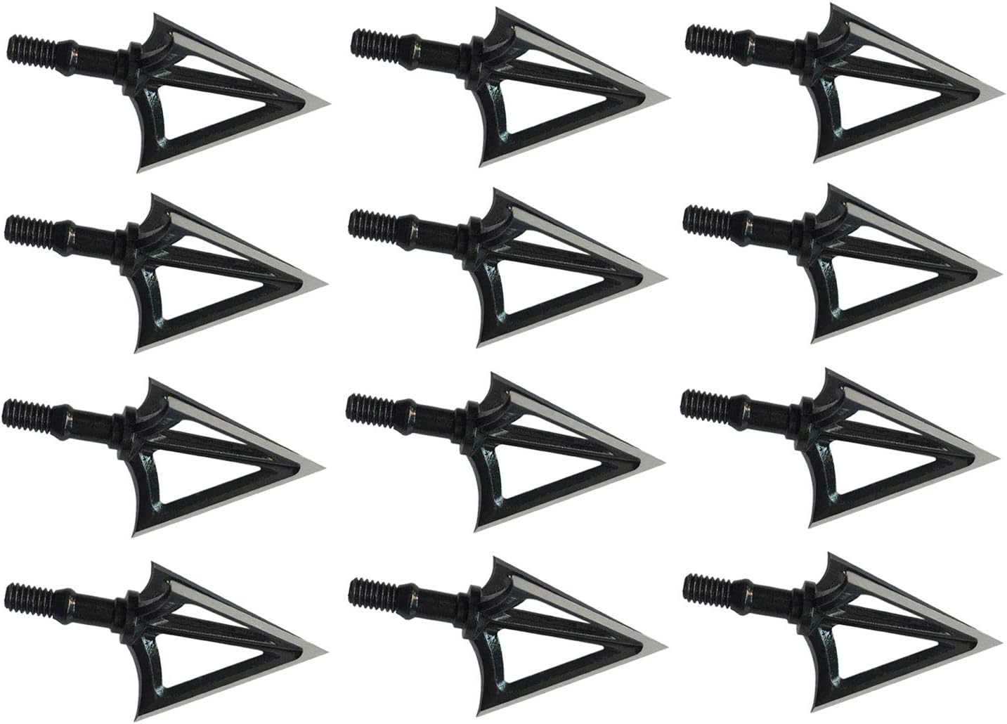 Archery Broadheads 100/125 Grain Fixed Blades for Hunting