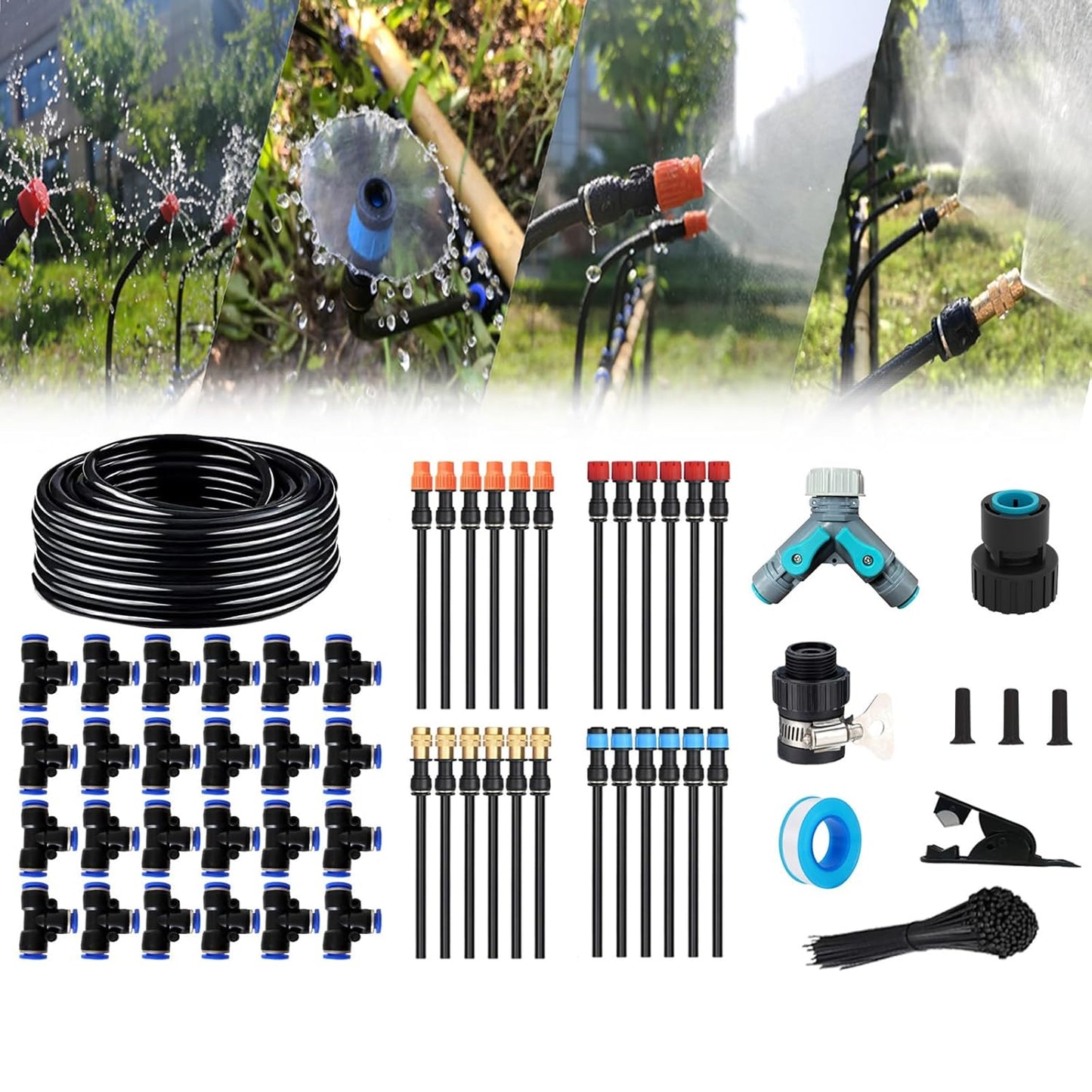New Quick Connector Drip Irrigation Kits for Garden Plants