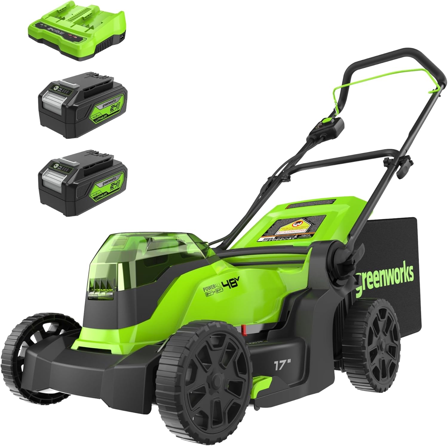 Greenworks 48V 17 Inch Brushless Cordless Push Lawn Mower Review