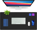 K KNODEL Desk Mat 35.4in x 17in - Dual-Sided Waterproof Desk Pad