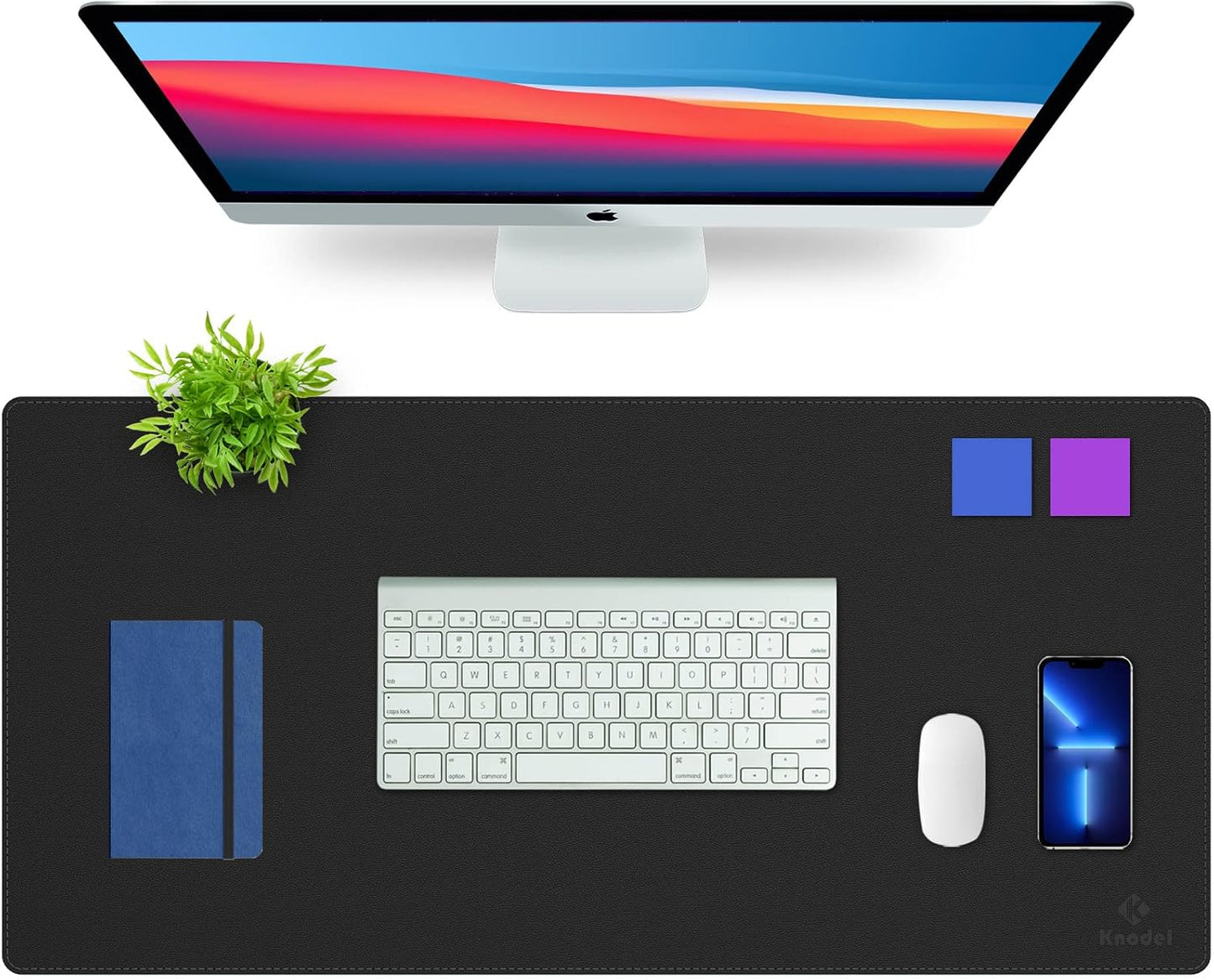 K KNODEL Dual-Sided Waterproof Desk Mat - Ultimate Protection!
