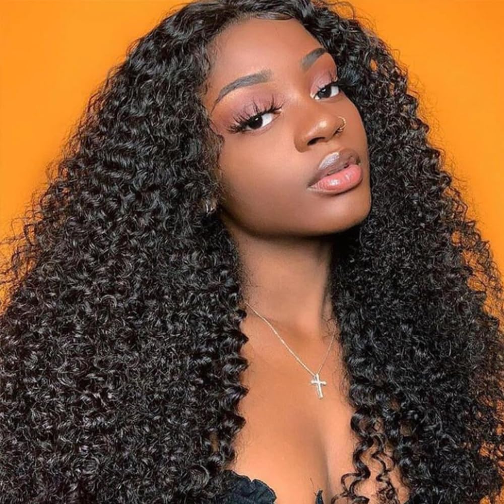20 Inch Curly Half Wig Human Hair for Effortless Style