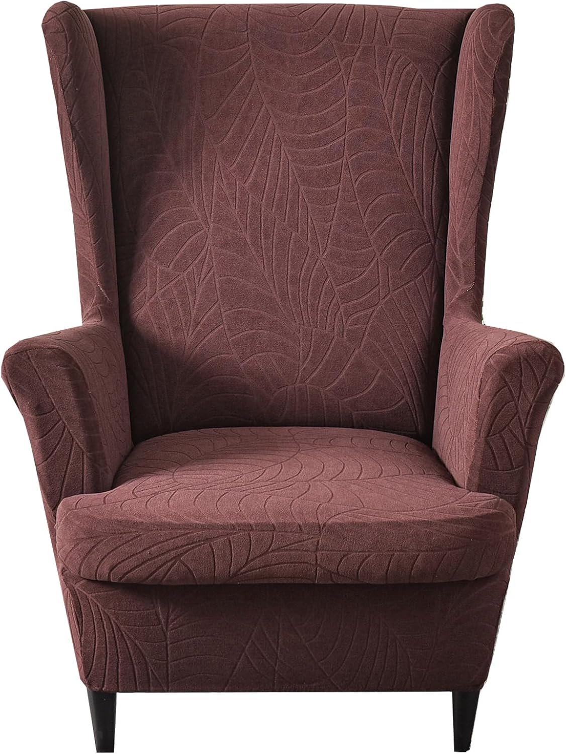 Waterproof Wingback Chair Slipcovers for Living Room Comfort