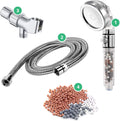 High Pressure Handheld Shower Head with Eco-Stop - 3 Spray Modes