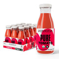 Pure Tomato Juice 8.4 oz Bottle Pack of 12 - Cold Pressed Organic