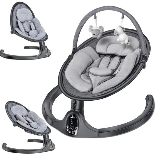 BabyBond Bluetooth Baby Swings | 5 Sway Motions & Music