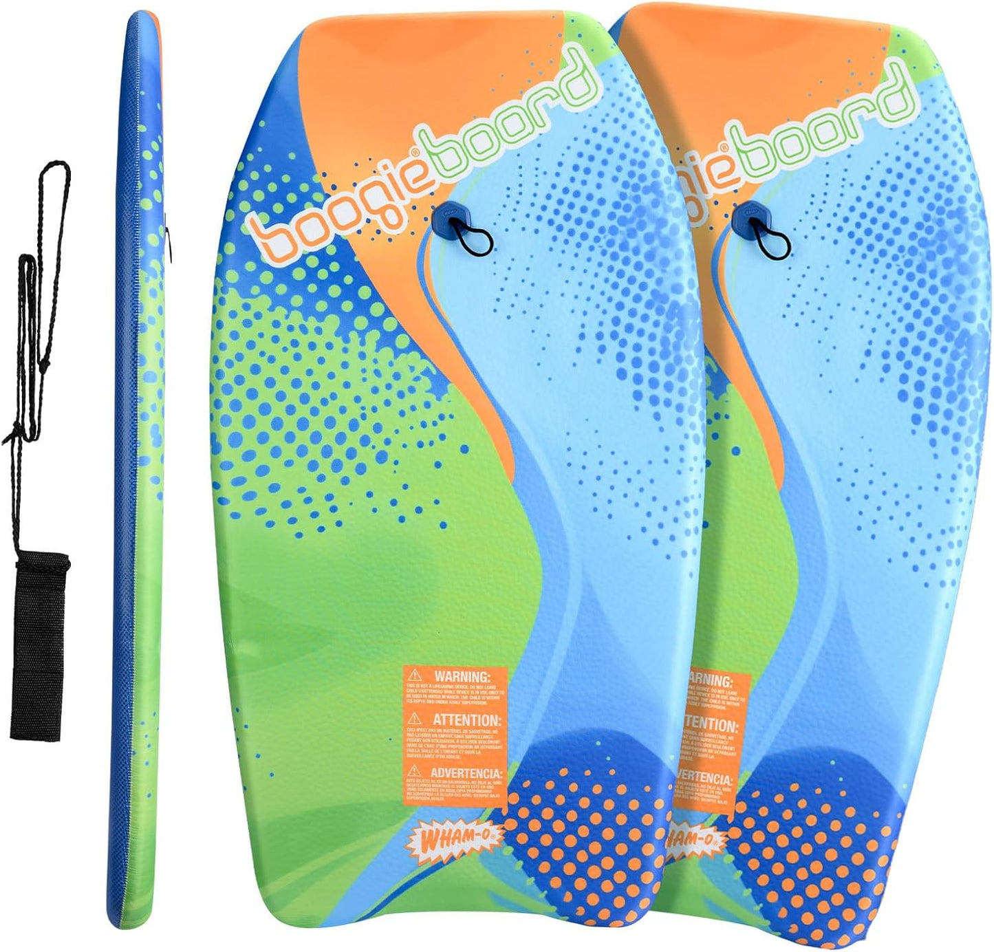 Wham-O Boogie Boards 2 Pack for Beginners and Kids Fun