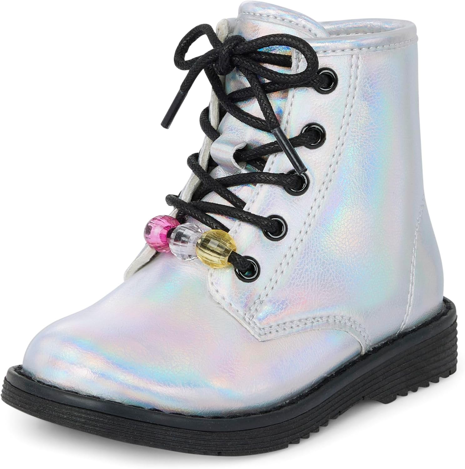 Stylish Girl's Baby Toddler Lace Up Combat Boots for Kids