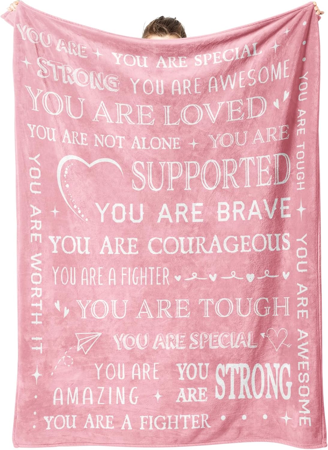 Get Well Soon Gifts Blanket for Women - Inspirational Comfort
