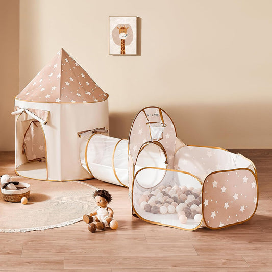 Pop Up Kids Play Tent Set - Fun Ball Pits!