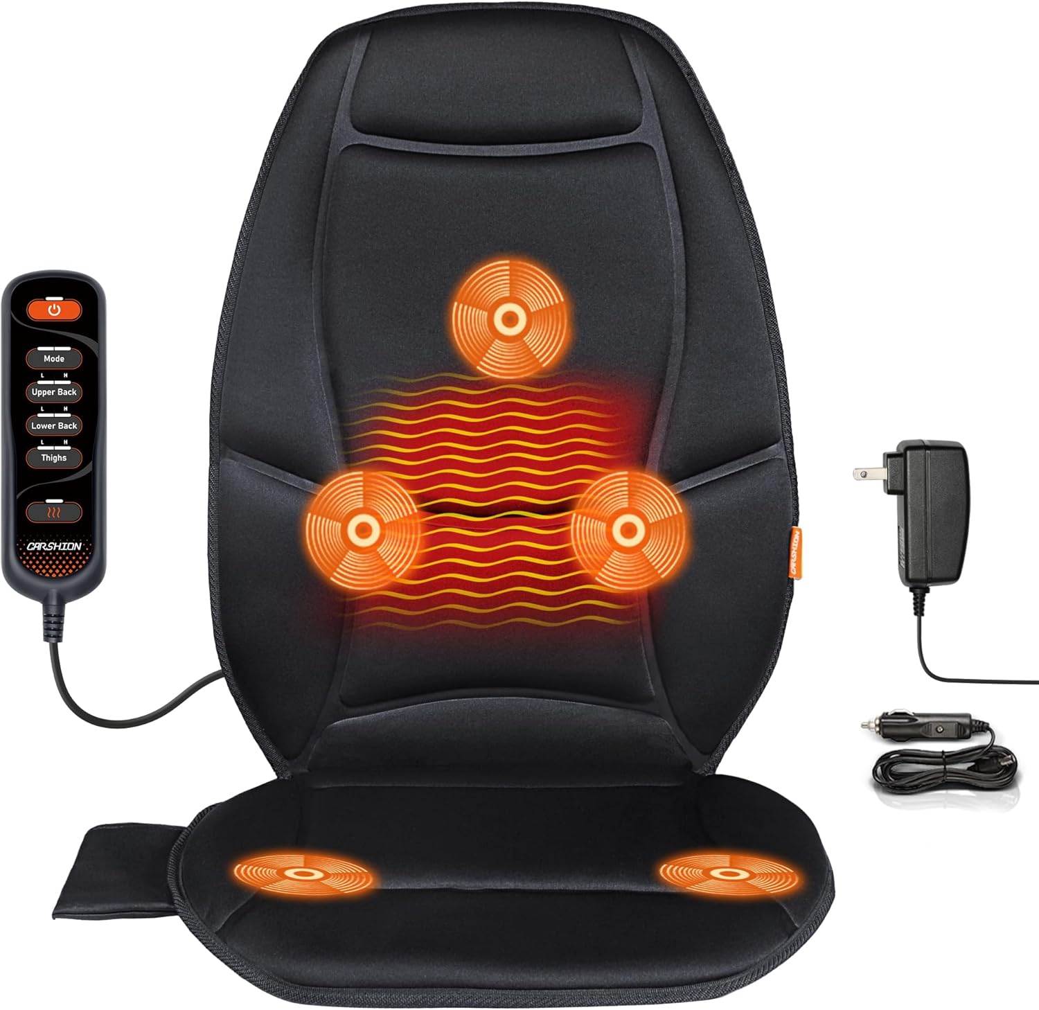 Heated Massage Seat Cushion for Pain Relief | CARSHION