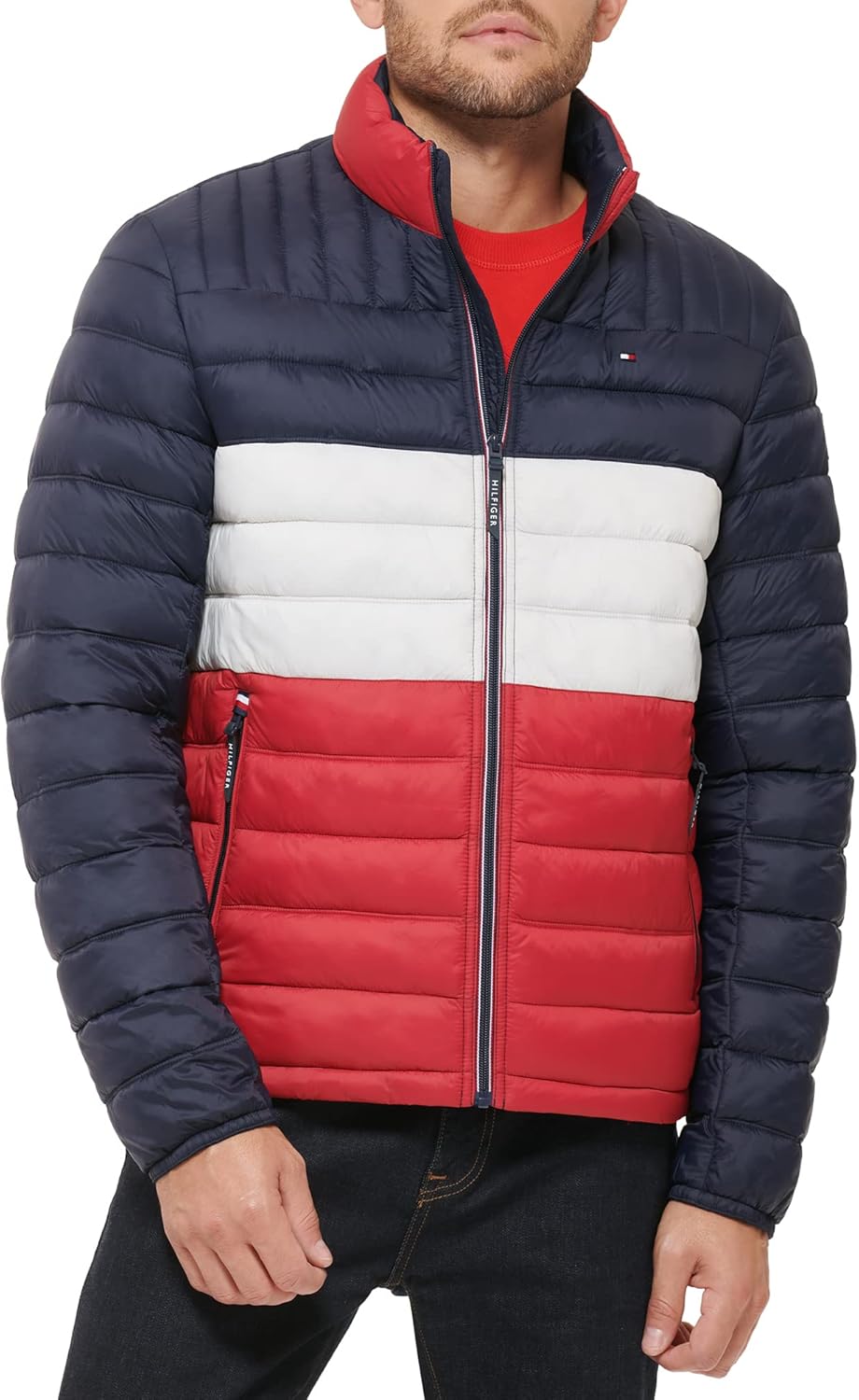 Tommy Hilfiger Men's Ultra Loft Lightweight Packable Puffer Jacket
