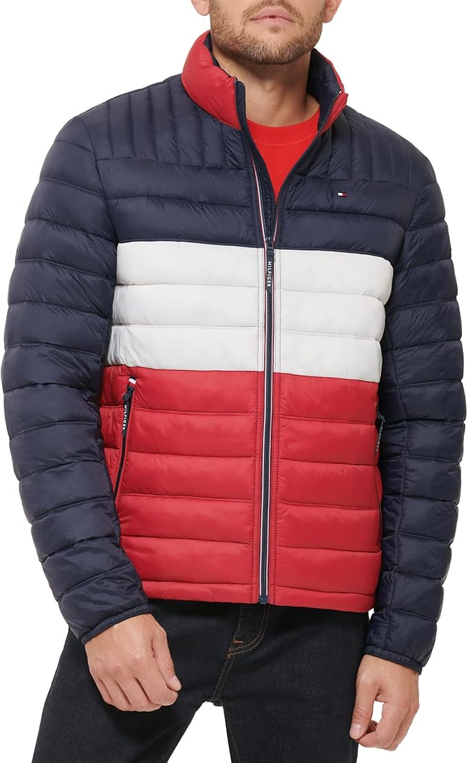 Tommy Hilfiger Men's Ultra Loft Lightweight Packable Puffer Jacket