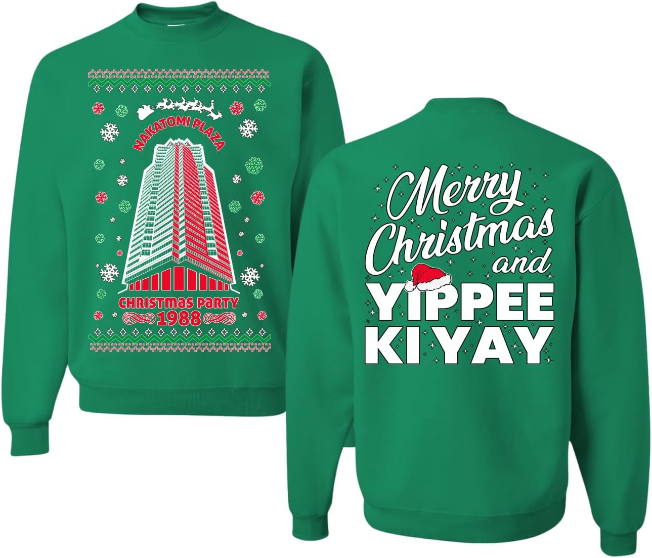Nakatomi Plaza Christmas Party Ugly Sweater for Everyone
