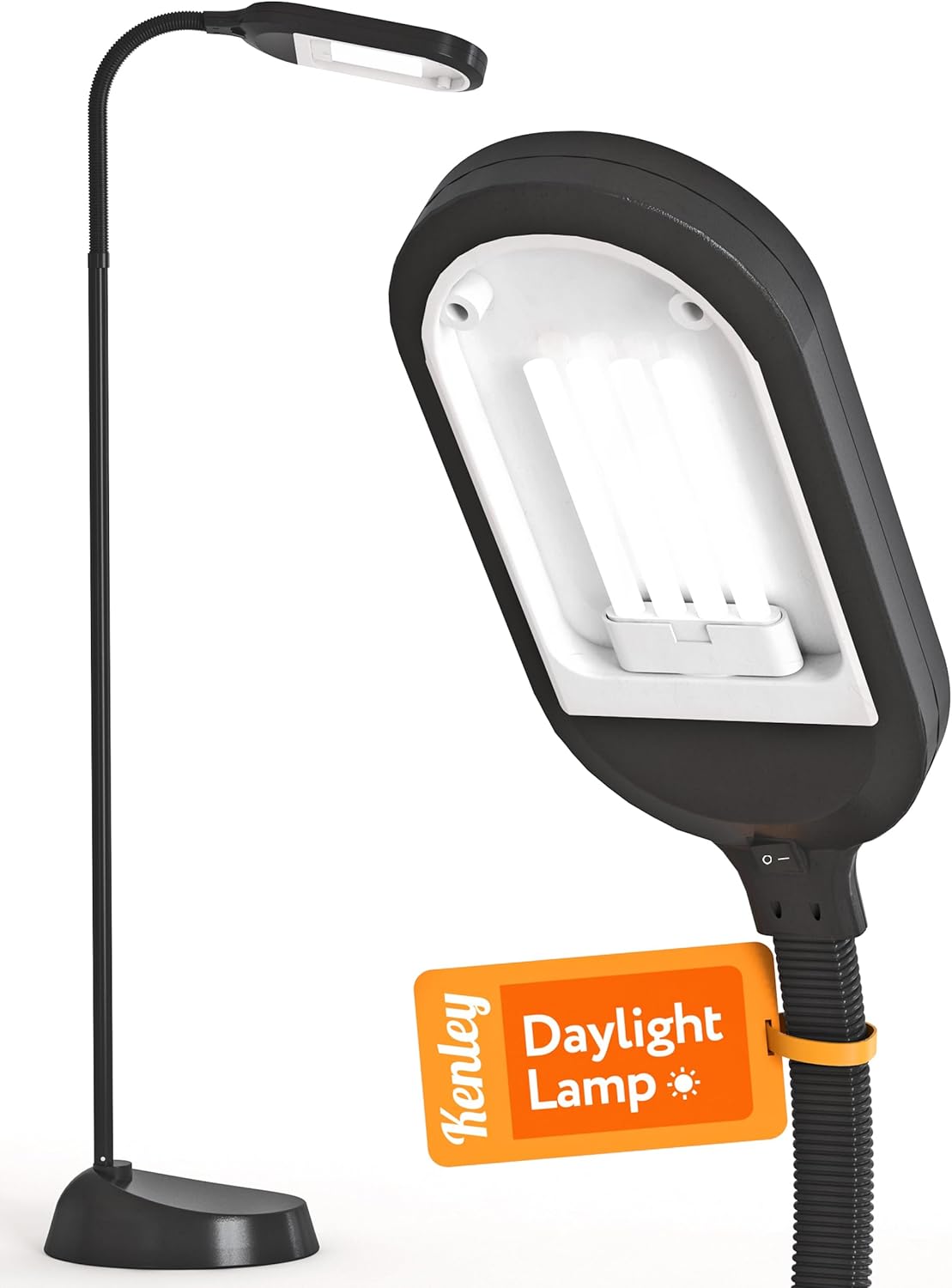 Natural Daylight Floor Lamp for Reading and Crafting Tasks