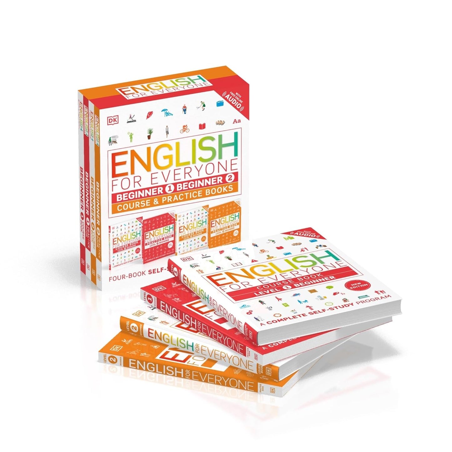 English for Everyone Beginner Box Set - A Comprehensive Learning Tool