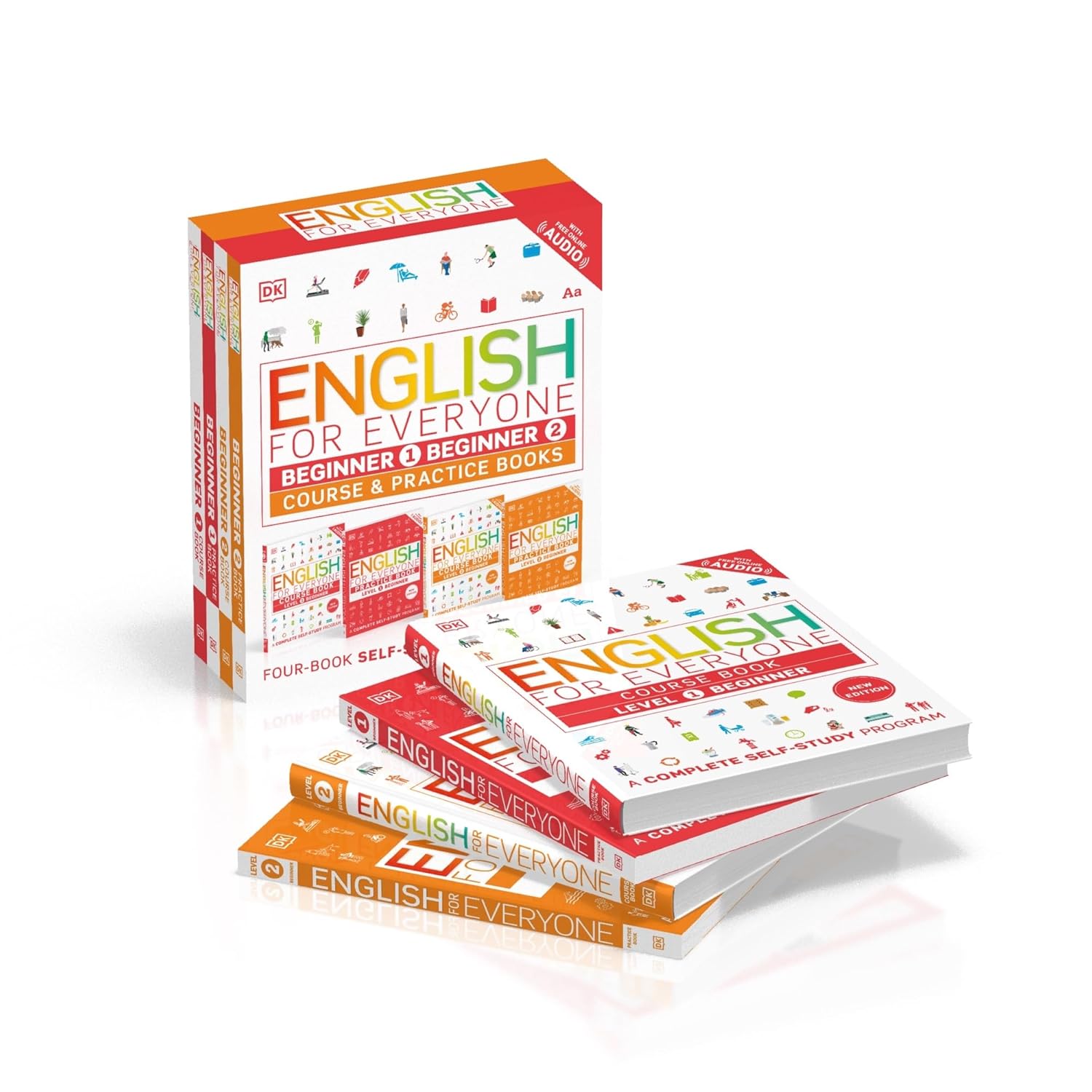 English for Everyone Beginner Box Set - A Comprehensive Learning Tool
