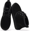 Genuine Leather Women's Ankle Boots with Memory Foam Comfort