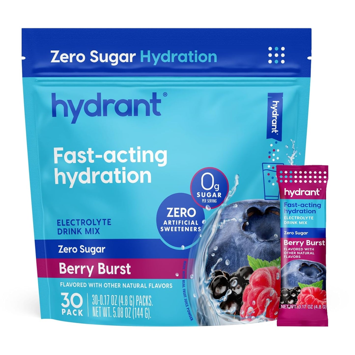 Hydrant Hydrate Electrolyte Powder for Rapid Hydration Needs