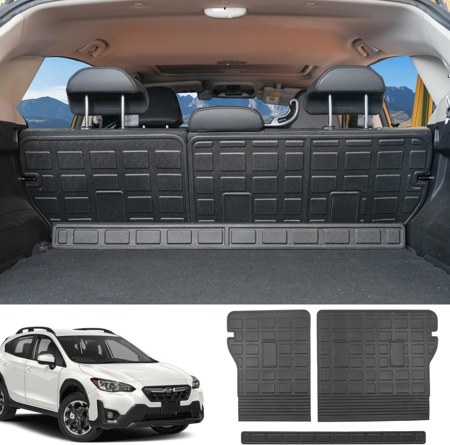 Cargo Mat for 2018-2023 Subaru Crosstrek XV Trunk Protection
