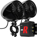 GoHawk Bluetooth Motorcycle Speakers and Amplifier - Rugged 4in Stereo
