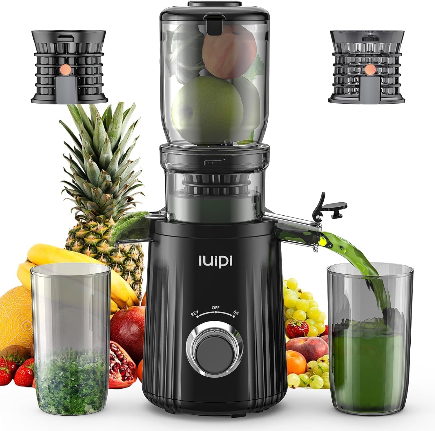 Cold Press Juicer Machines for Whole Fruits and Vegetables