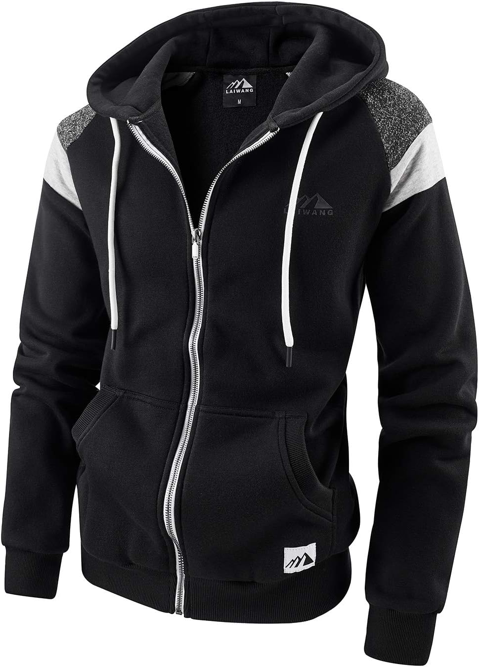 Men's Full Zip Fleece Hoodie for Stylish Warmth and Comfort