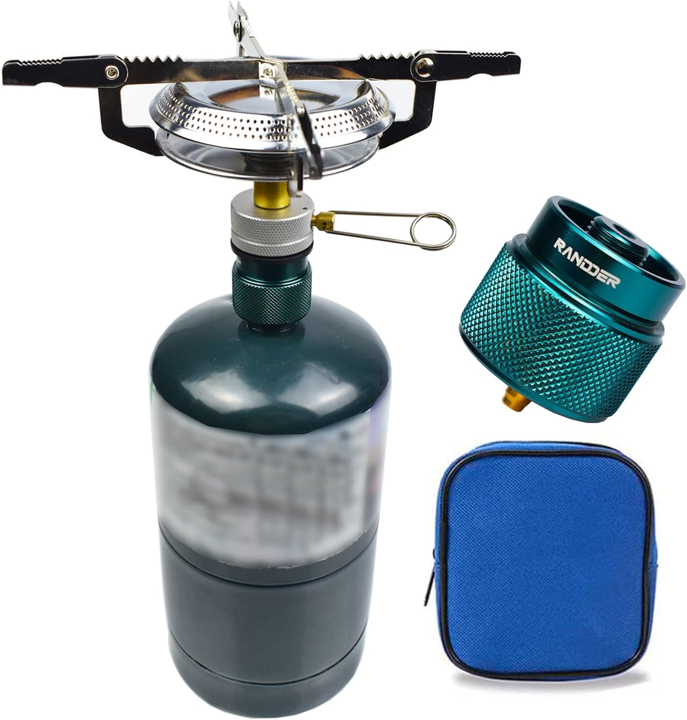 Portable Propane Stove - 10,000 BTU Single Burner for Camping