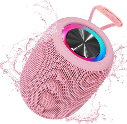 SENXINGYAN Portable Bluetooth Speaker - Immersive Bass & Lights!
