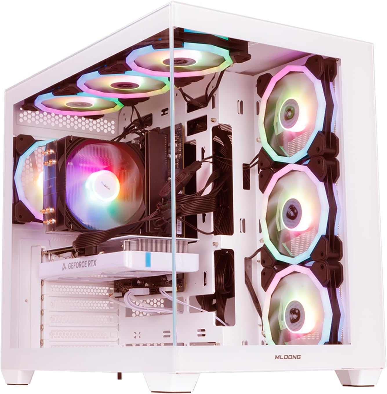 High-Performance Gaming PC, Ryzen 5 5500, RTX 4060, 1TB SSD