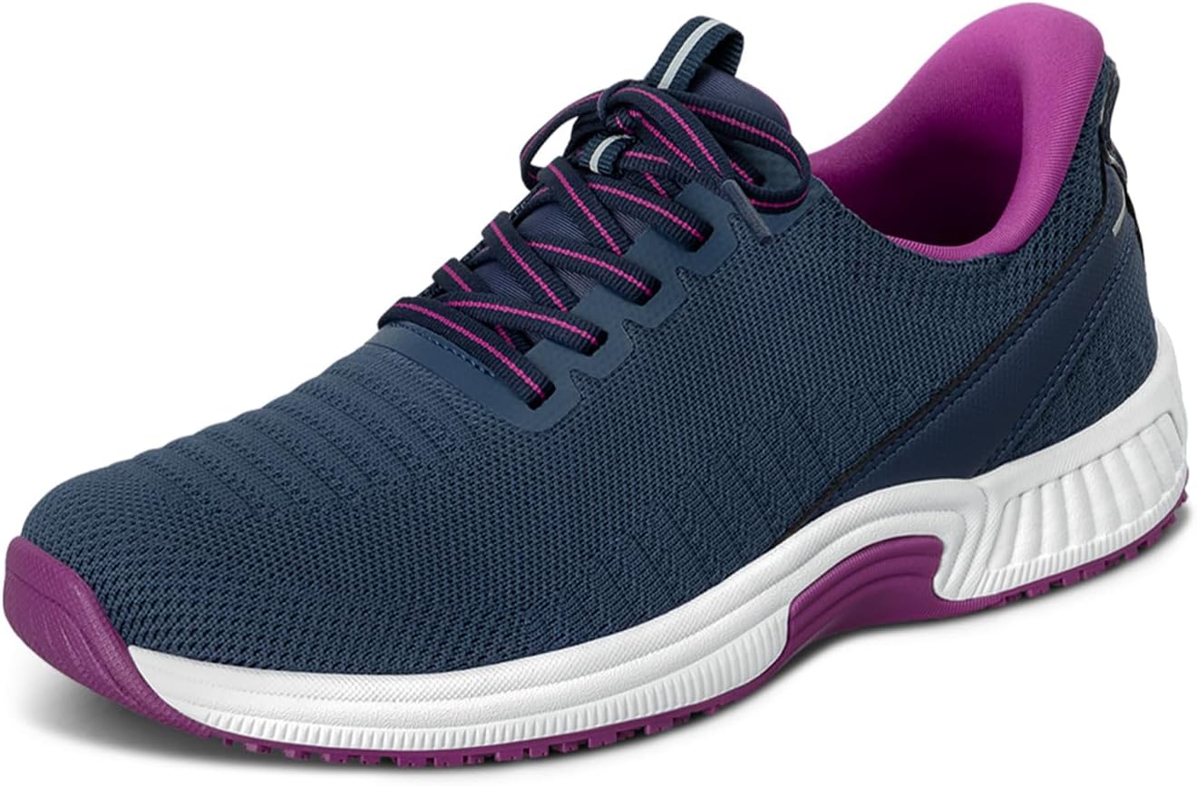 Orthofeet Women's Orthopedic Knit Kita Hands-Free Sneakers Review